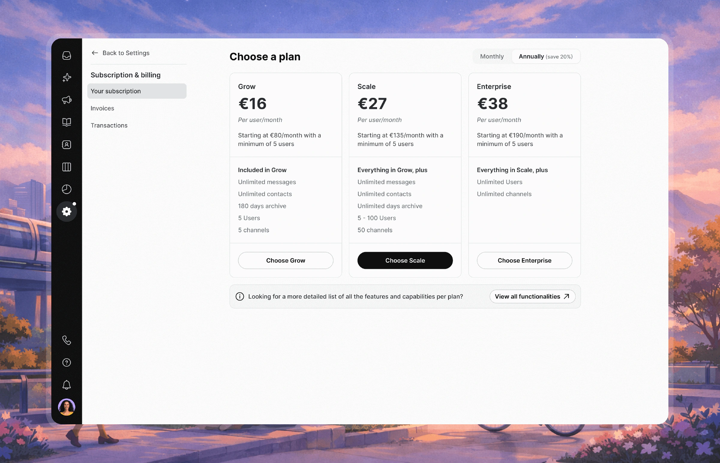 Pricing